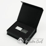 PEN DRIVE   CRISTAL METAL C/LOGO "H.L." INTERIOR 64 GB CON CAJA GRABADA - Imagen 5