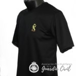 CAMISETA TÉCNICA COLOR NEGRO TALLA L, CON LOGO HL.