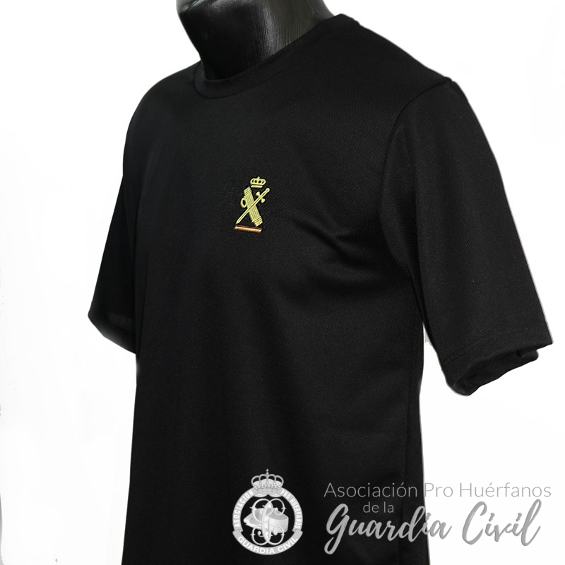 DSC00220 CAMISETA TÉCNICA COLOR NEGRO TALLA L, CON LOGO HL. - Imagen 1