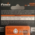 LINTERNA FÉNIX  MINI LLAVERO 200 LUMENES - Imagen 4