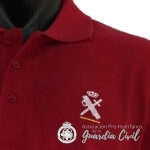 POLO  COLOR  GRANATE  TALLA L, CON LOGO HL. - Imagen 3