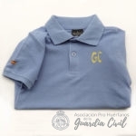 POLO INFANTIL  LISO AZUL CLARO GC - Imagen 3