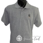 POLO  COLOR GRIS  TALLA L, CON LOGO HL. - Imagen 2