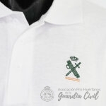 POLO  COLOR BLANCO  TALLA L, CON LOGO HL. - Imagen 3