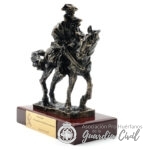 GUARDIA CIVIL A CABALLO,   BRONCE ENVEJECIDO. - Imagen 4