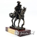 GUARDIA CIVIL A CABALLO,   BRONCE ENVEJECIDO. - Imagen 5