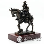 GUARDIA CIVIL A CABALLO,   BRONCE ENVEJECIDO. - Imagen 6