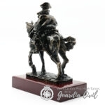 GUARDIA CIVIL A CABALLO,   BRONCE ENVEJECIDO. - Imagen 2
