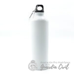 BOTELLA ALUMINIO BLANCA 800 ML