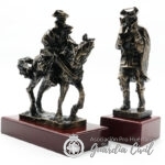 GUARDIA CIVIL CON CAPA,  BRONCE ENVEJECIDO. - Imagen 6