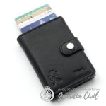 CARTERA TIPO CONTACTLESS  EN PIEL ,  COLOR NEGRO - Imagen 2