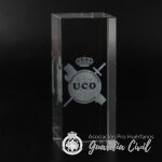 CUBO CRISTAL LOGO 2D  UNIDAD CENTRAL OPERATIVA - Imagen 4