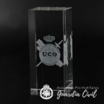 CUBO CRISTAL LOGO 2D  UNIDAD CENTRAL OPERATIVA - Imagen 3