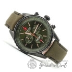 RELOJ AFTERBURN CHRONO CORREA EN PIEL VERDE Y ESFERA VERDE - Imagen 2