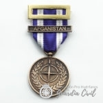MEDALLA  SFOR- OTAN  .  AFGANISTAN