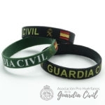 PULSERA CAUCHO VERDE GUARDIA CIVIL - ESPAÑA - Imagen 3