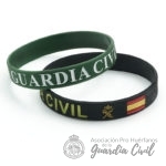 PULSERA CAUCHO VERDE GUARDIA CIVIL - ESPAÑA - Imagen 2