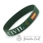 PULSERA CAUCHO VERDE GUARDIA CIVIL - ESPAÑA