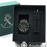 RELOJ AVIADOR  AV1212-4   INFORMACION   y  B/E PULSERA PAVONADA NEGRA - Imagen 3