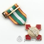 MEDALLA MÉRITO POLICIAL DISTINTIVO ROJO PENSIONADA - Imagen 2