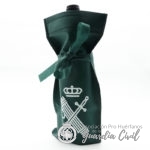BOLSA CON CORDON PARA BOTELLA CON LOGO - Imagen 5