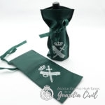 BOLSA CON CORDON PARA BOTELLA CON LOGO - Imagen 4