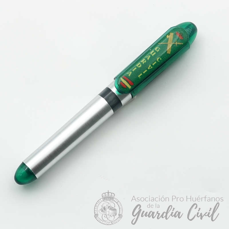 DSC01241 BOLIGRAFO STIB VERDE G. CIVIL LOGO "H.L." - Imagen 1