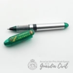 BOLIGRAFO STIB VERDE  G. CIVIL LOGO "H.L." - Imagen 2