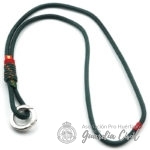 PORTA LLAVES / LANYARD VERDE BOTELLA CON ROJO Y VERDE