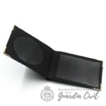 CARTERA PORTA-PLACA OVALADA SENCILLA - Imagen 3