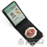 CARTERA PORTA-PLACA  G.C. OCTOGONO  Y TARJETERO