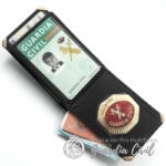 CARTERA PORTA-PLACA  G.C. OCTOGONO CON SEPARADOR Y BILLETERO