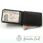 CARTERA PORTA-PLACA  G.C. OCTOGONO CON SEPARADOR Y BILLETERO - Imagen 3