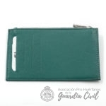 CARTERA CON MONEDERO, BILLETERA Y TARJETERO . MEDIDAS 14X8 CMS COLOR VERDE ALPINO - Imagen 3