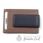 TARJETERO CON  CLIP MAGNETICO PARA BILLETES, MEDIDAS  4,15X2,90 CMS.  COLOR AZUL NAVY - Imagen 3