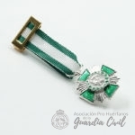 MEDALLA MINIATURA MERITO GUARDIA CIVIL PLATA - Imagen 3