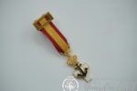 MEDALLA  MINIATURA  MÉRITO NAVAL DISTINTIVO BLANCO - Imagen 2
