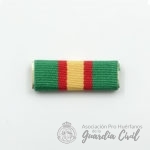 PESTAÑA  SOLA  AUTOMONTAJE   MEDALLA  EJÉRCITO MÉRITO INDIVIDUAL