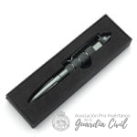 BOLÍGRAFO TÁCTICO CON PUNTA ROMPEVIDRIO  GRIS , 14 CM - Imagen 3