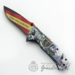 NAVAJA IMPRESIÓN  FOTOGRÁFICA 3D GUARDIA CIVIL. HOJA DE 8,2 CM. - Imagen 2