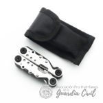 NAVAJA ACERO INOX .  MULTIUSOS  9 HERRAMIENTAS CON FUNDA - Imagen 2