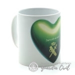TAZA CERAMICA DE 350 ML SUBLIMADA A TODO COLOR Y PRESENTADA EN CAJA INDIVIDUAL