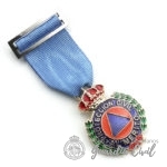 MEDALLA PROTECCION CIVIL  ORO DISTINTIVO AZUL - Imagen 2