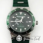 RELOJ SPORT VERDE LOGO GUARDIA CIVIL. CORREA DE CAUCHO - Imagen 2