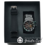 RELOJ AVIADOR  AV1212-5   H/L y  B/E PULSERA PAVONADA NEGRA - Imagen 5