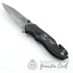NAVAJA  TÁCTICA ALBAINOX  NEGRA PERSONALIZADA  GUARDIA CIVIL - Imagen 2