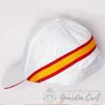 GORRA BANDERA ESPAÑA BLANCA