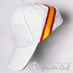 GORRA BANDERA ESPAÑA BLANCA