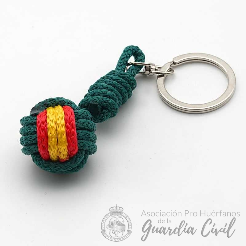 LLAVERO BOLA ESPAÑA VERDE 7015