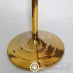 MASTIL BANDERA DESPACHO METAL DORADO C BASE
